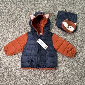 Robeez Fox Puffer Jacket size 0-3 months